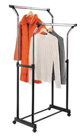 Flared Double Garment Rack (1 Units In E