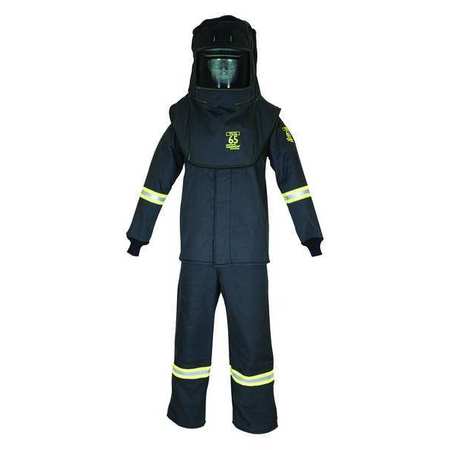 Arc Flash Suit Kit,gray,xl (1 Units In E