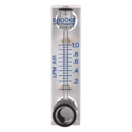 Flowmeter,air,.1 To 1 Lpm,viton Seal (1