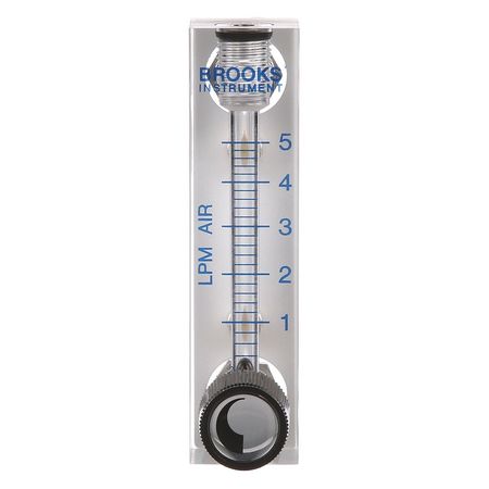 Flowmeter,air,.4 To 5 Lpm,viton Seal (1