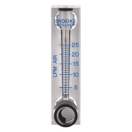 Flowmeter,air,2 To 25 Lpm,viton Seal (1