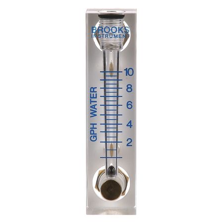 Flowmeter,water,1 To 10 Gph,buna-n Seal