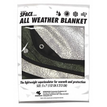 Blanket,all Weather,green,pk40 (1 Units