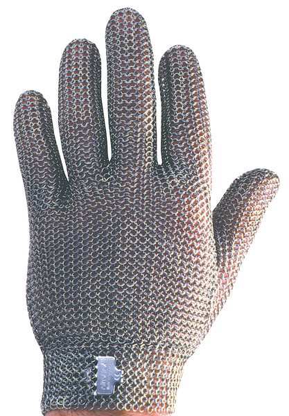 Cut Resistant Gloves,silver,l (1 Units I