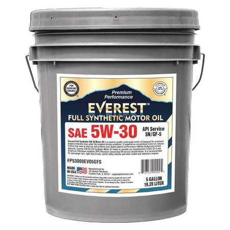 Engine Oil,5w-30,full Synthetic,5gal (1