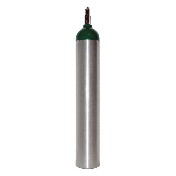 Medical Oxygen Cylinder,670l,aluminum (1