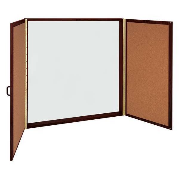 Conference Room Cabinet, 2 Doors, Mahogany