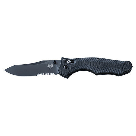 Folding Knife,reverse Tanto,4 In,black (