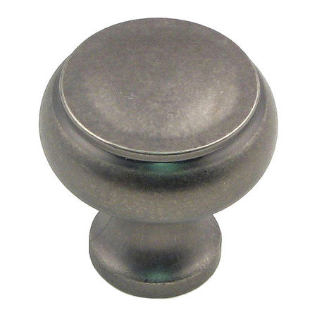 Cabinet Knob Antique Nickel 1-1/4