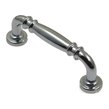 Dbl Knuckle Cabinet Pull Ant. Nick 3"ctc